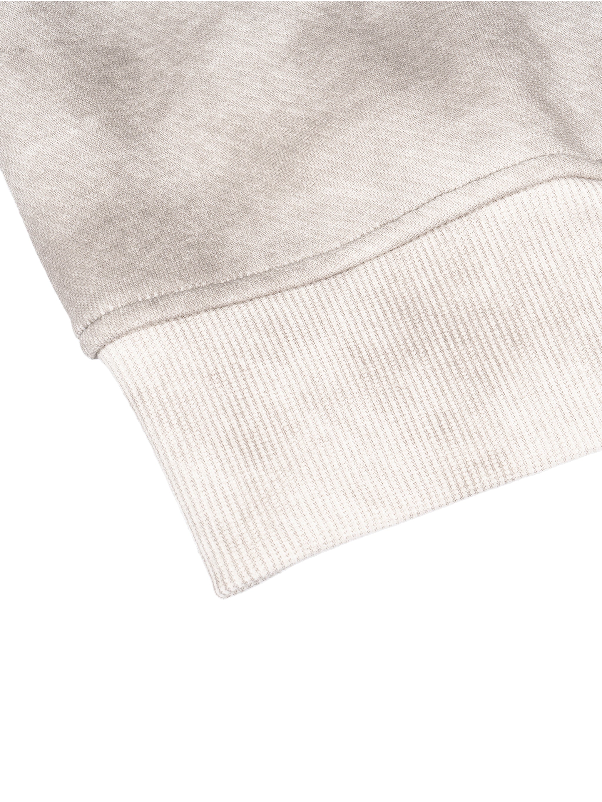 Dirty Washed Boxy Zip-up Fleece Hoodie