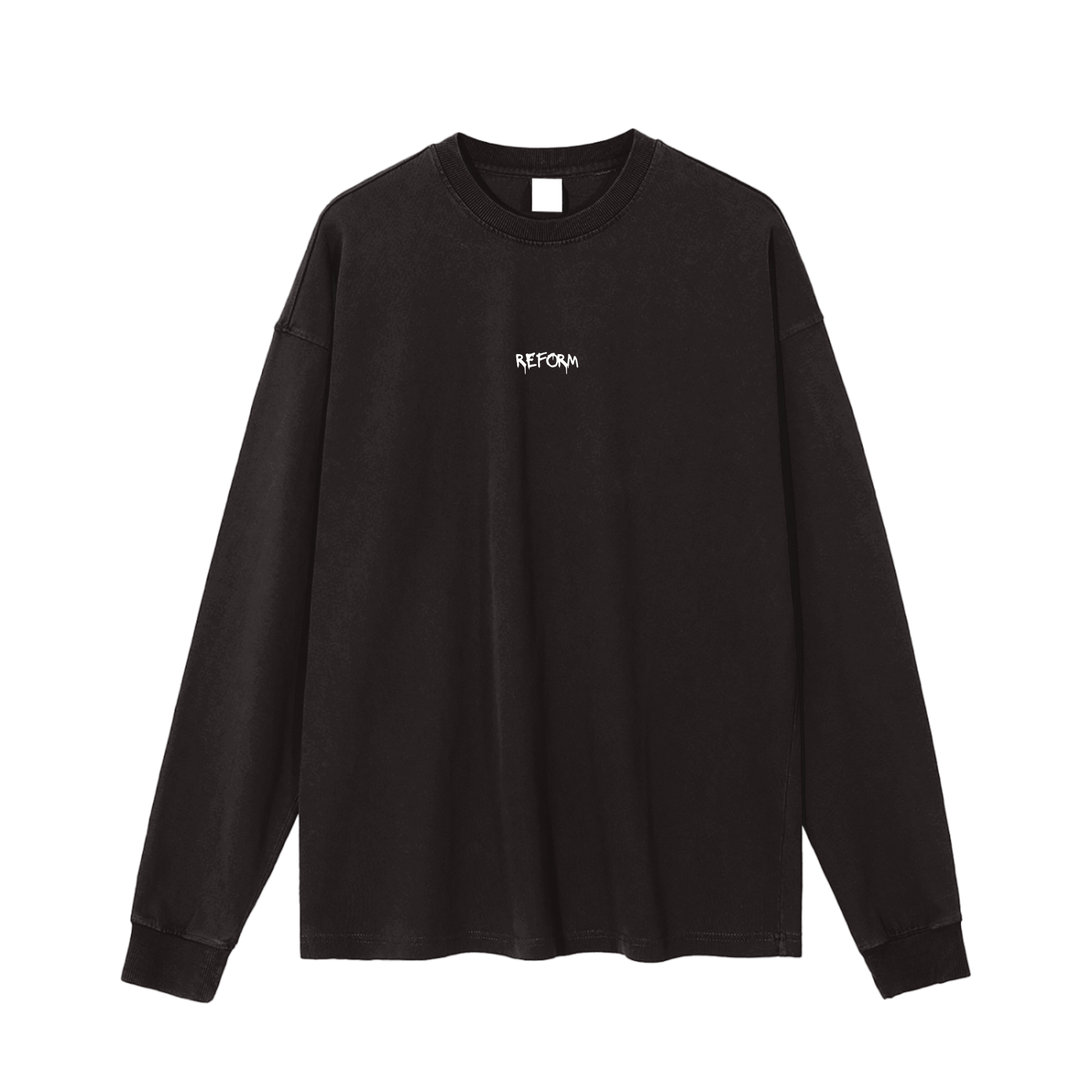 Enzyme Washed Long Sleeve T-shirt