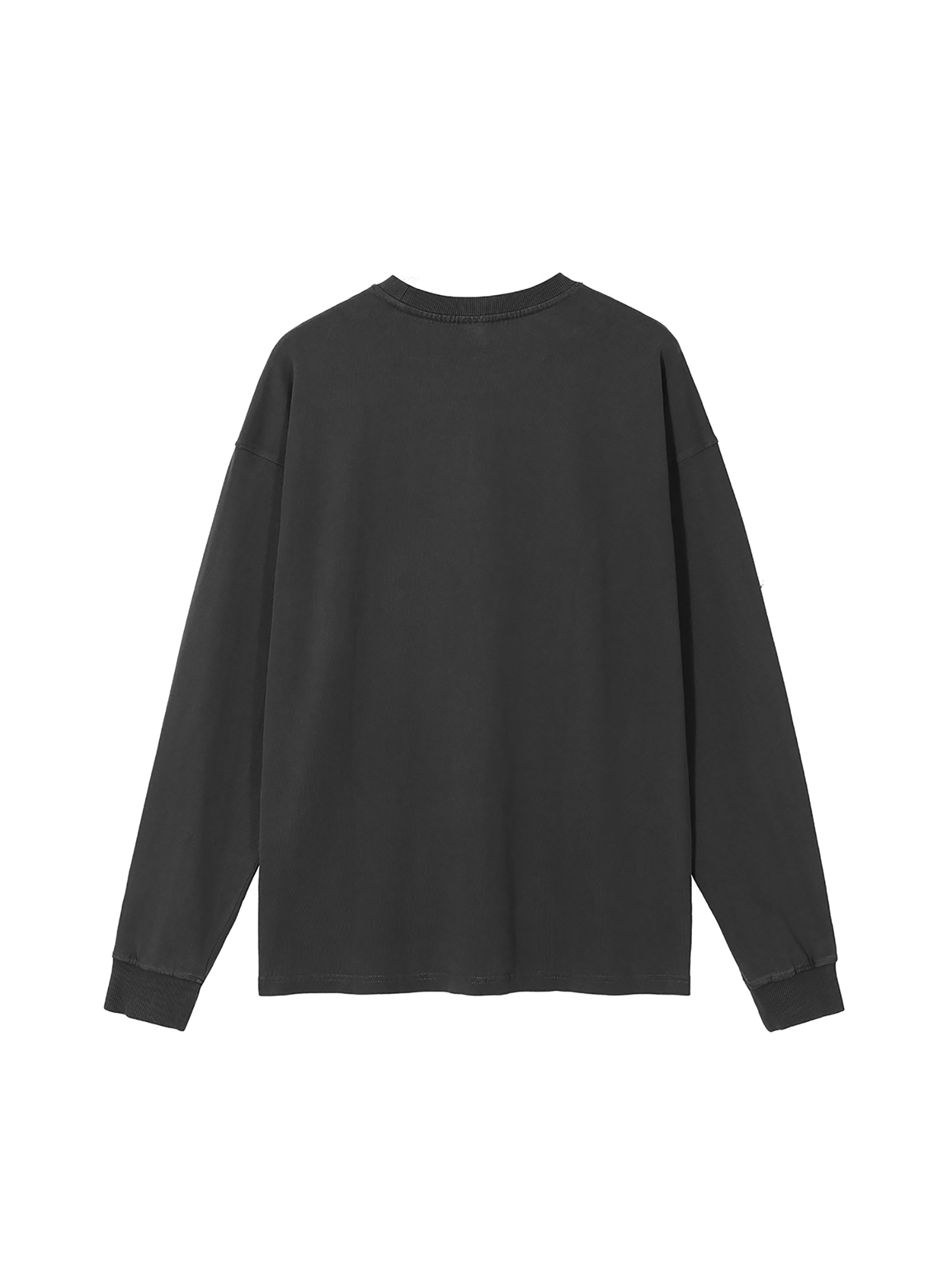 Enzyme Washed Long Sleeve T-shirt
