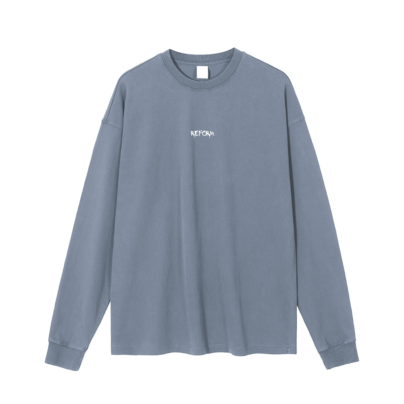 Enzyme Washed Long Sleeve T-shirt