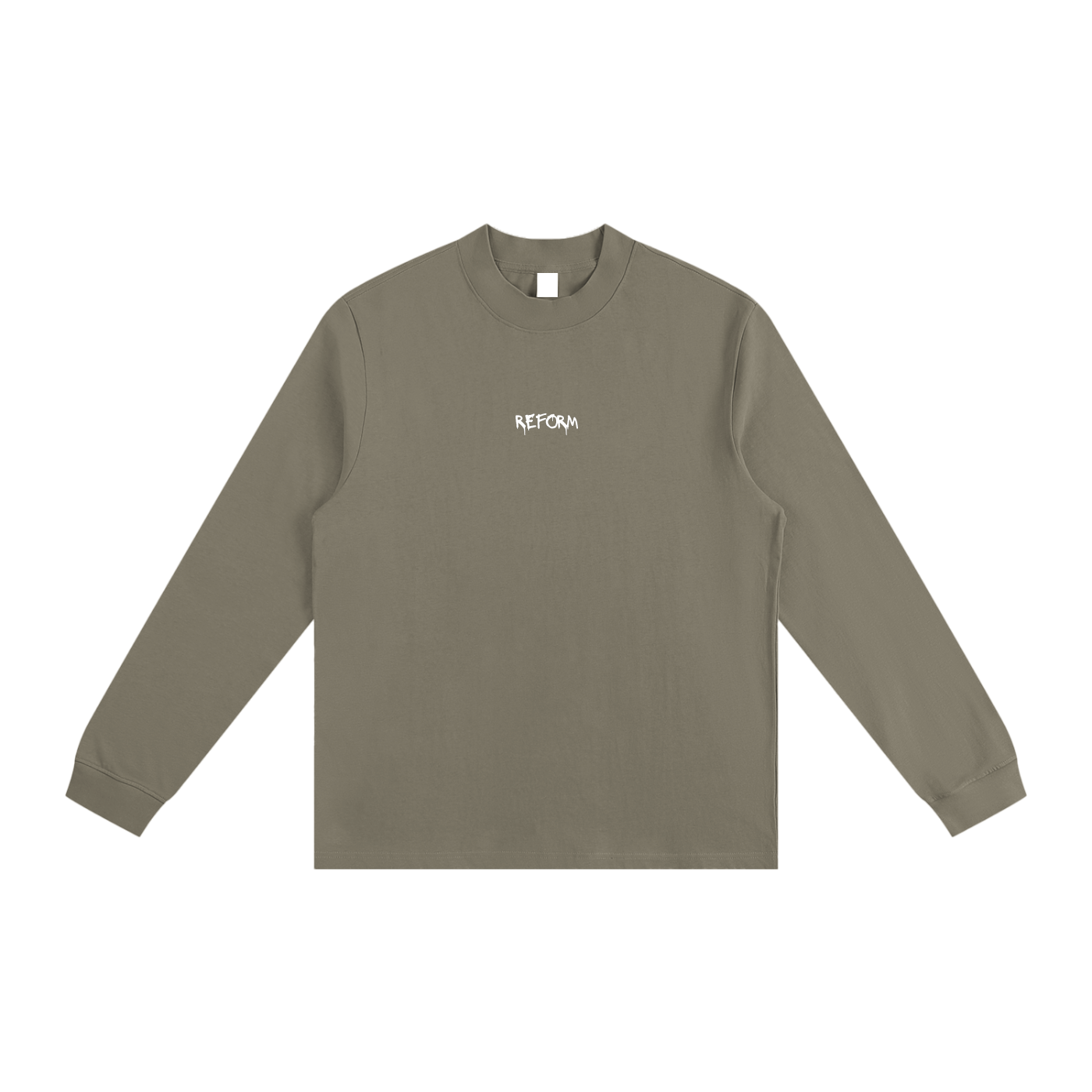 Essential Non-Shrink Mock Neck Sweatshirt