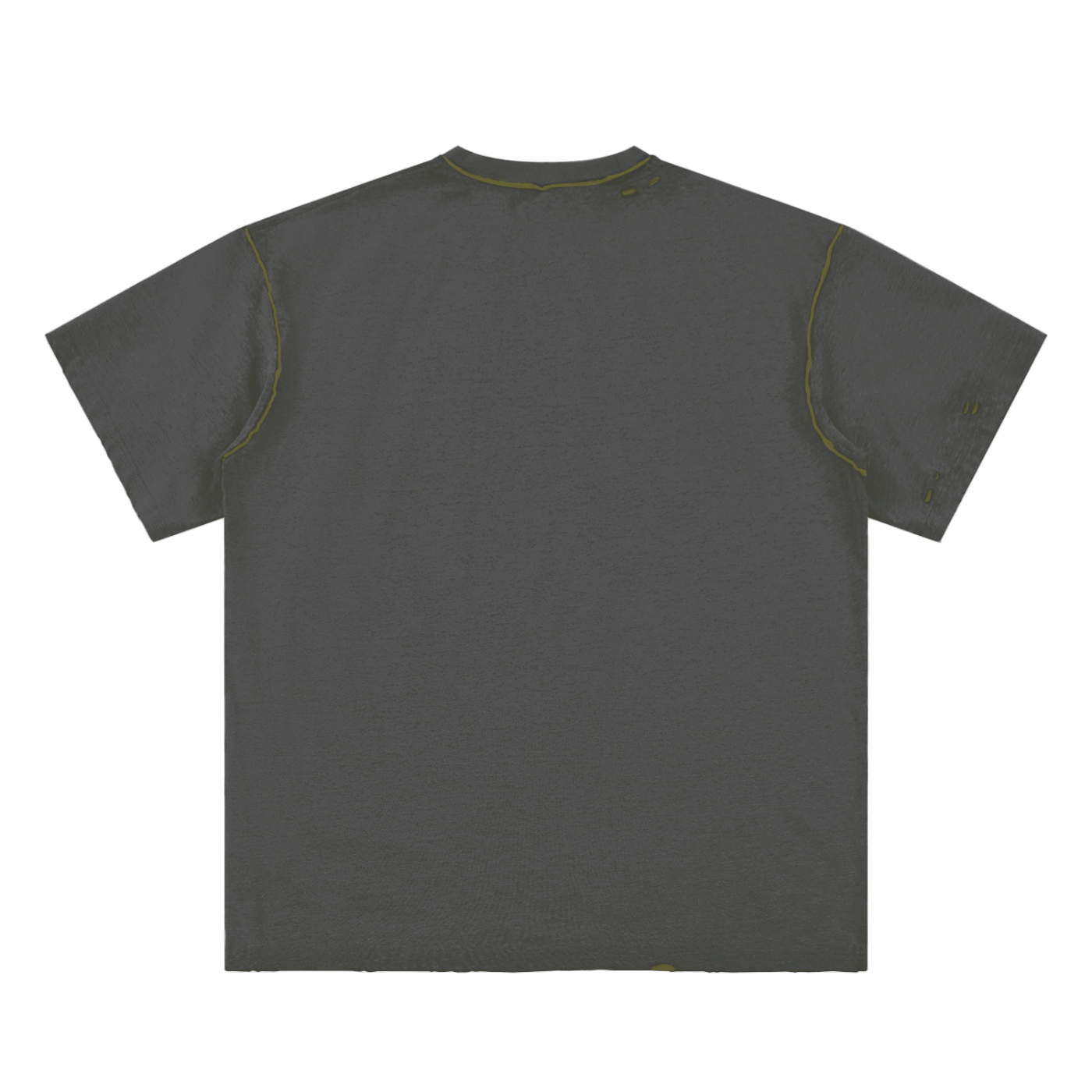 Hand-frayed Reversible T-shirt