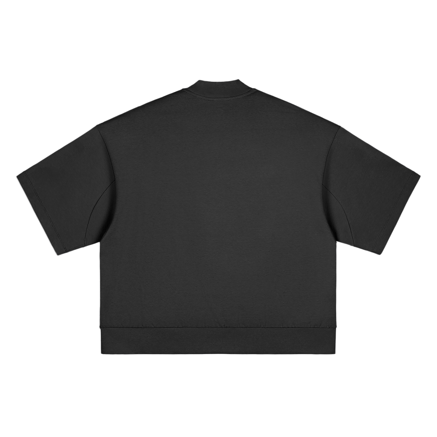 Heavyweight Oversized Mock Neck T-shirt