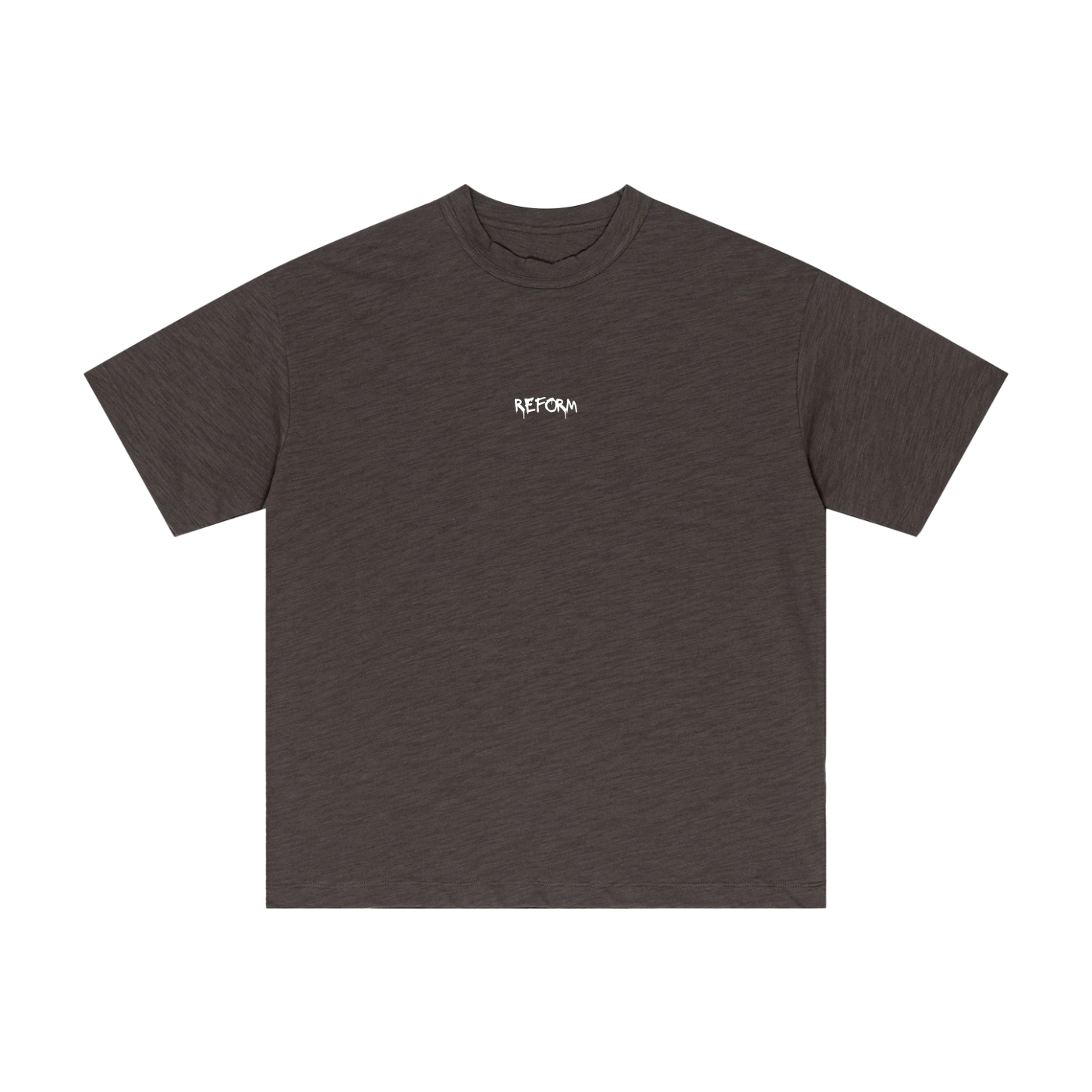 Lightweight Slub Cotton Plain T-Shirt