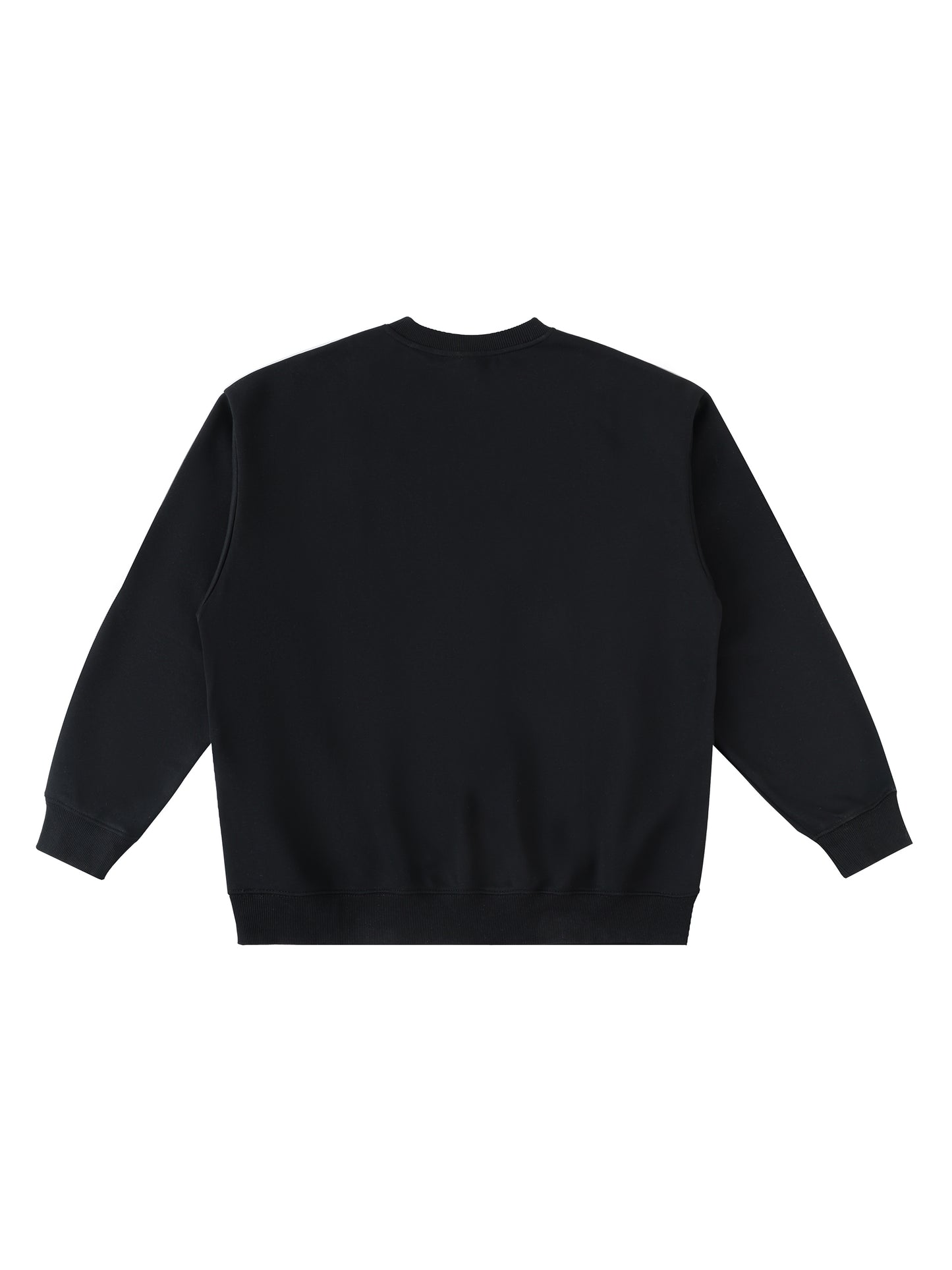 Oversized Crewneck Taped Sweatshirt