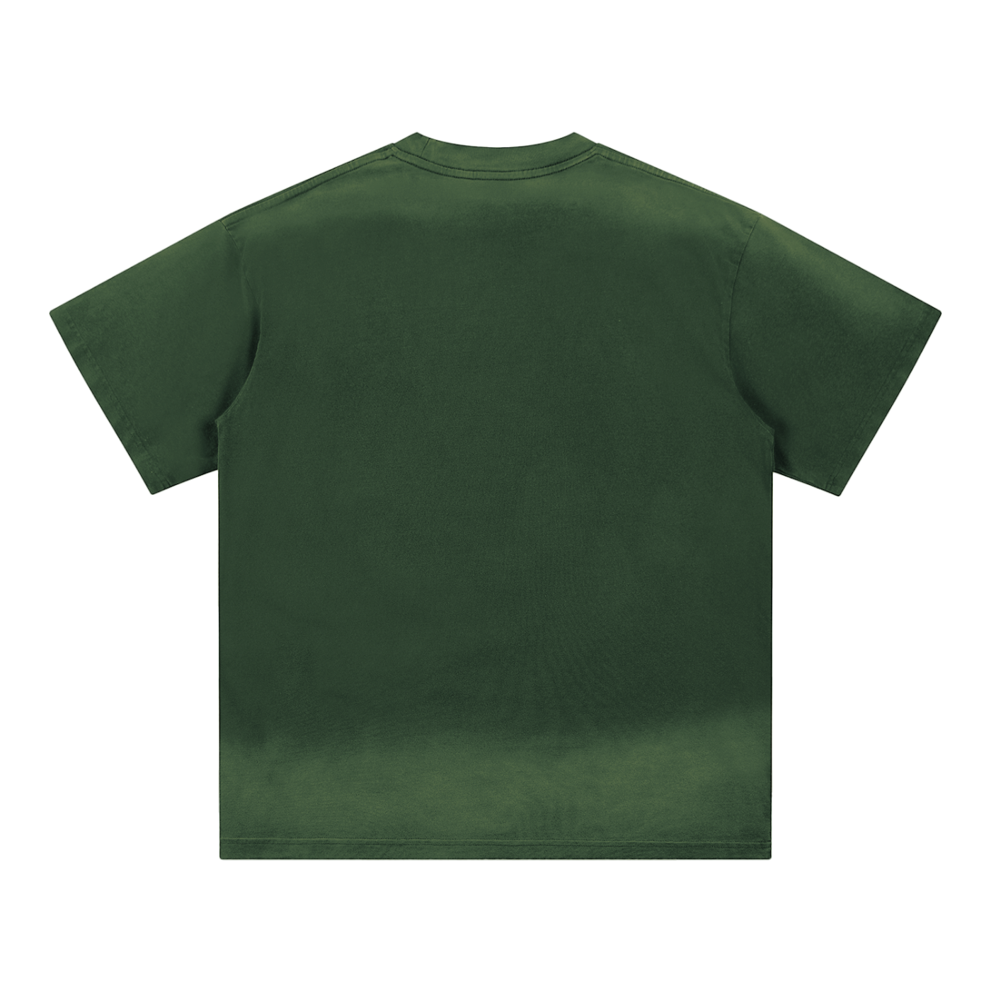 Petite Crew Neck Sunfade Edge T-Shirt