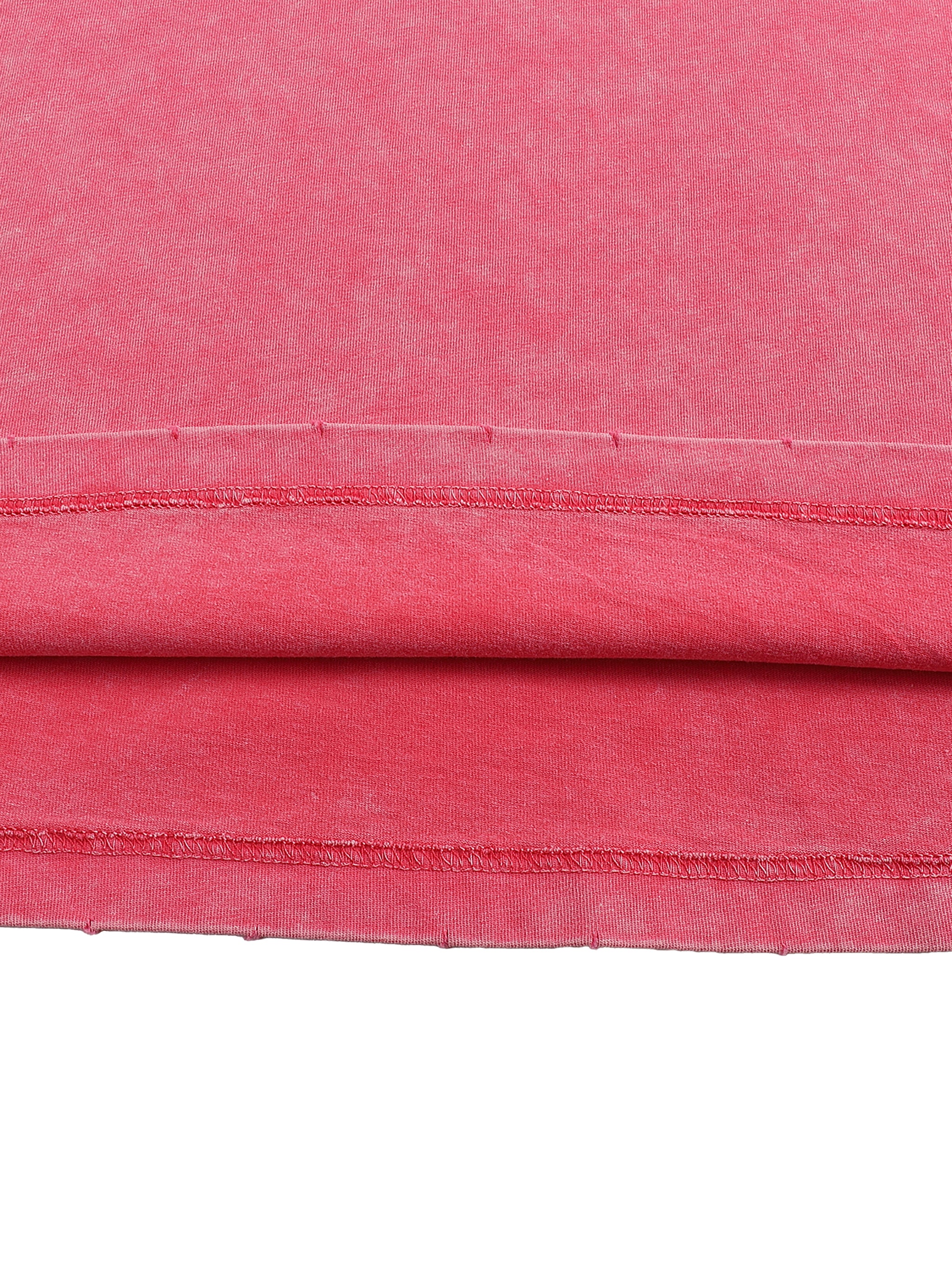 Snow Washed Oversize Long Sleeve T-shirt