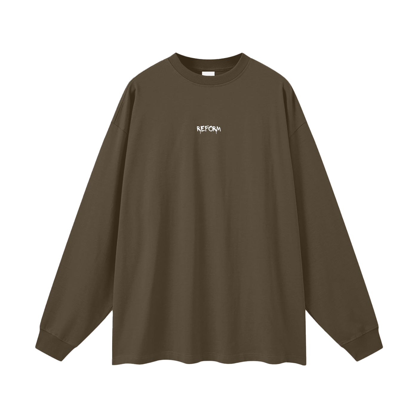 Streetwear Unisex Cotton Long Sleeve Tee
