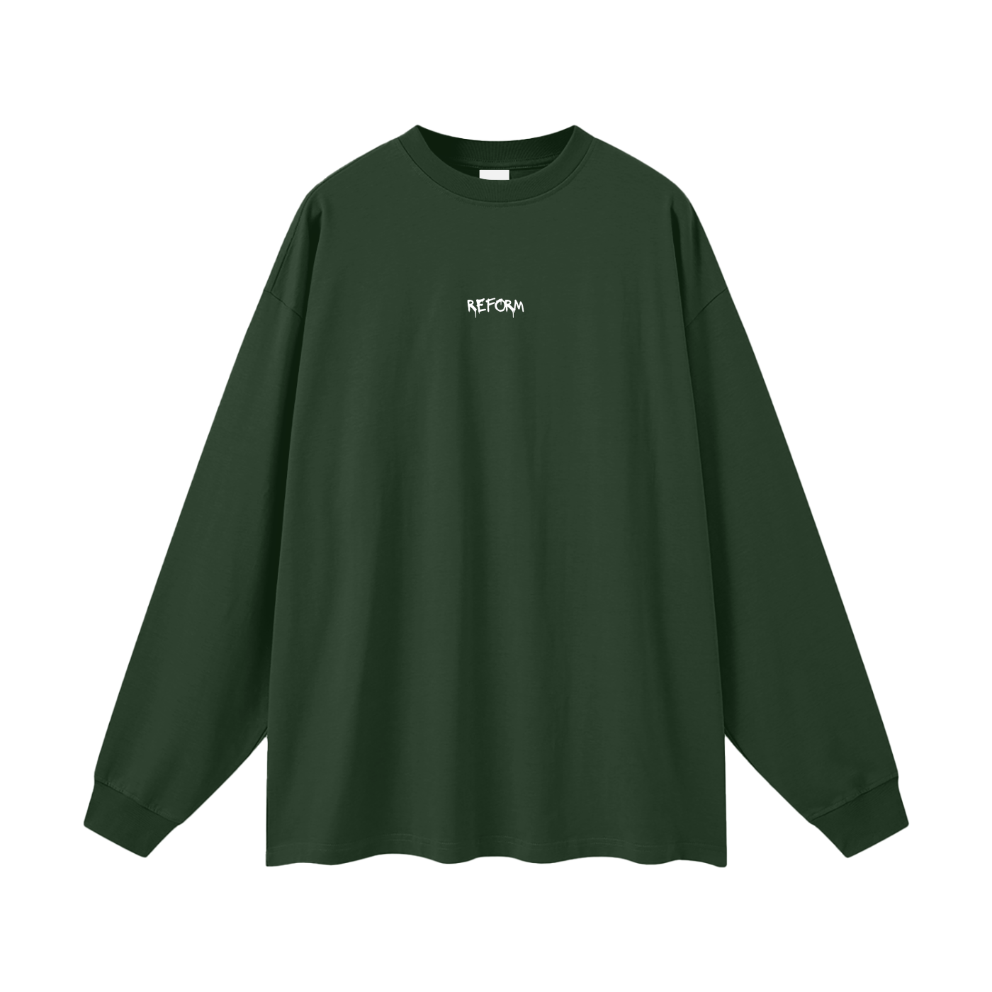 Streetwear Unisex Cotton Long Sleeve Tee