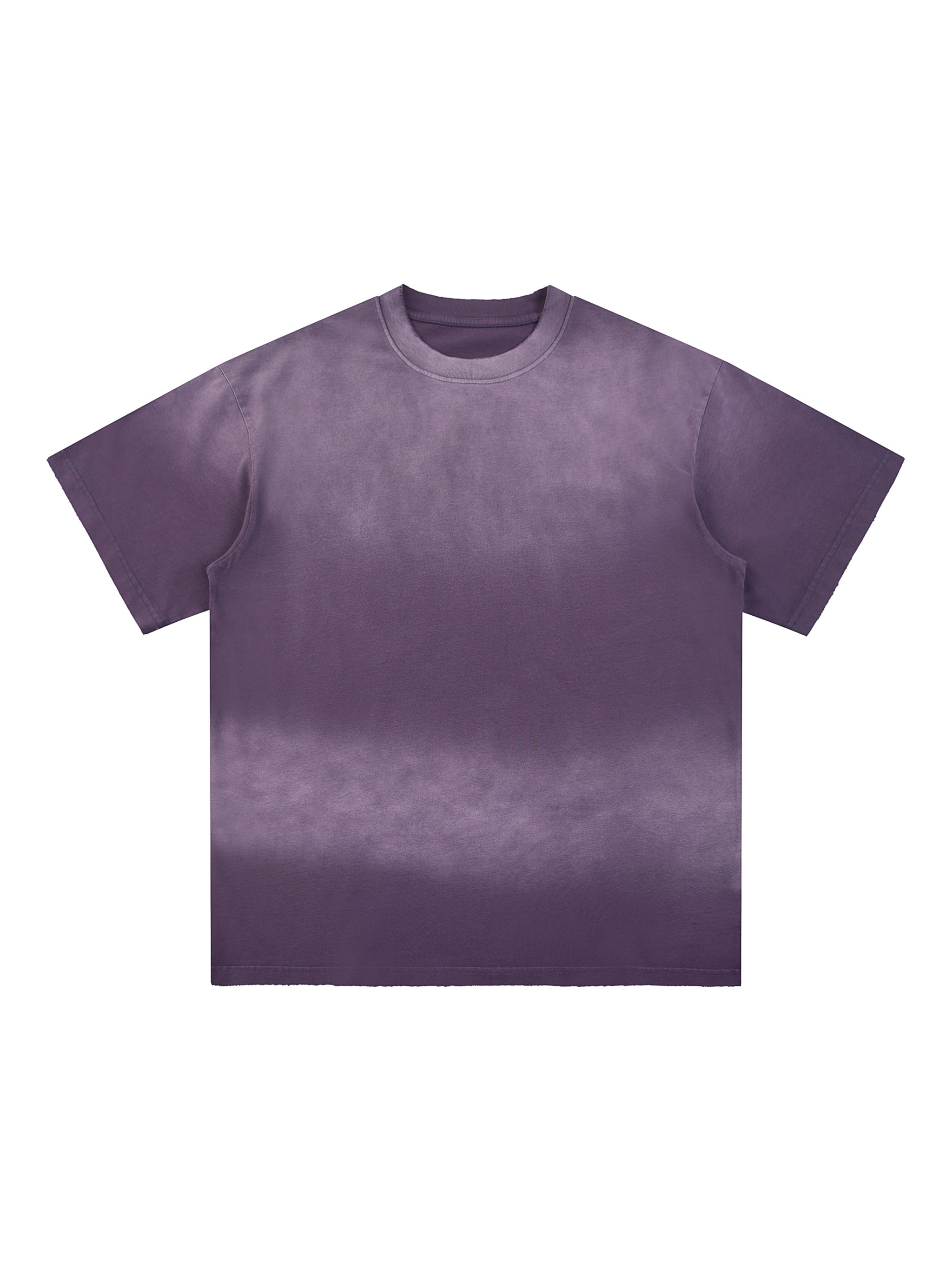 Sun Fade Hand-Frayed Cotton T-Shirt