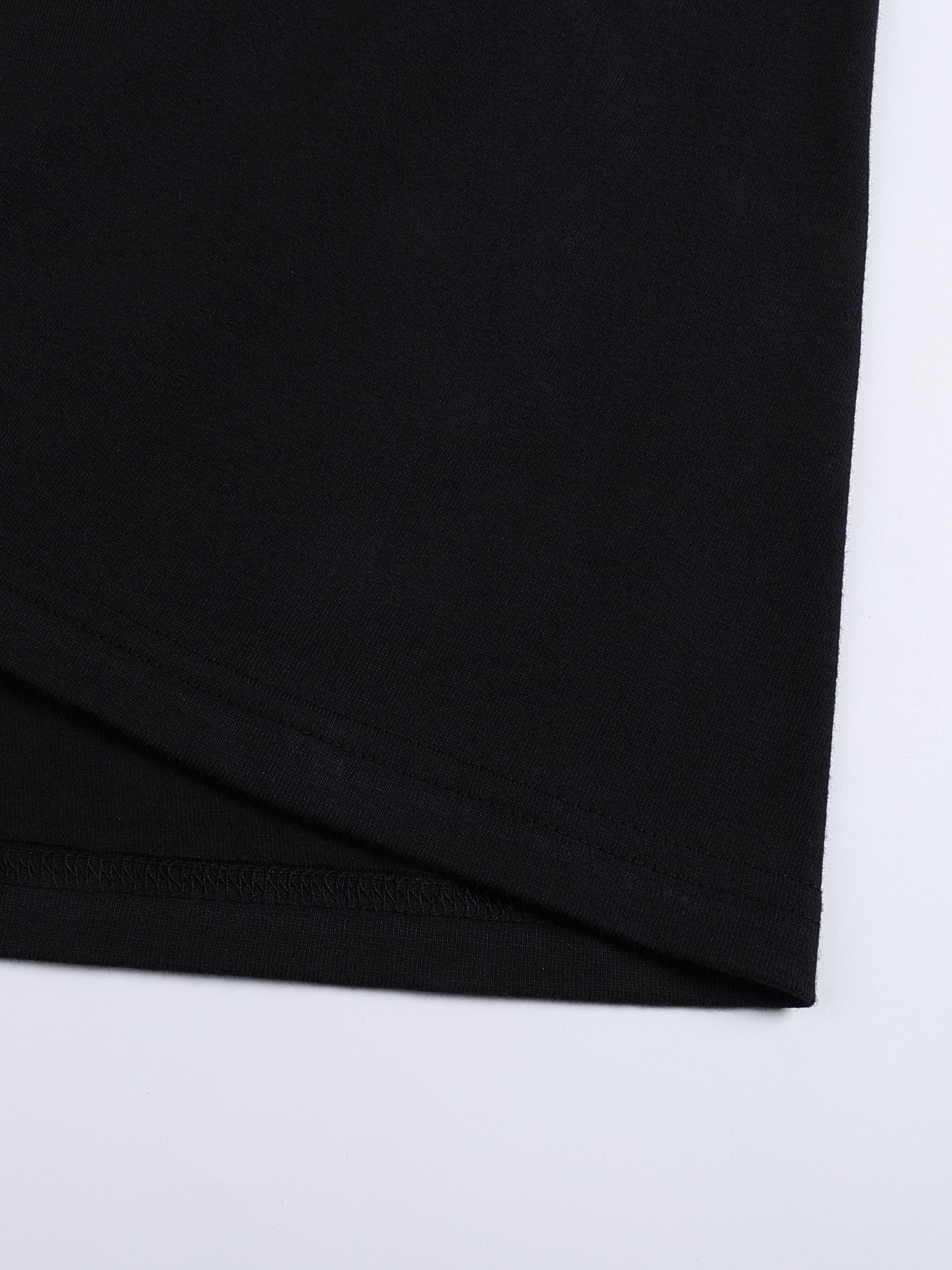 Heavyweight 100% Cotton Drop Shoulder Long Sleeve Shirt - 270gsm