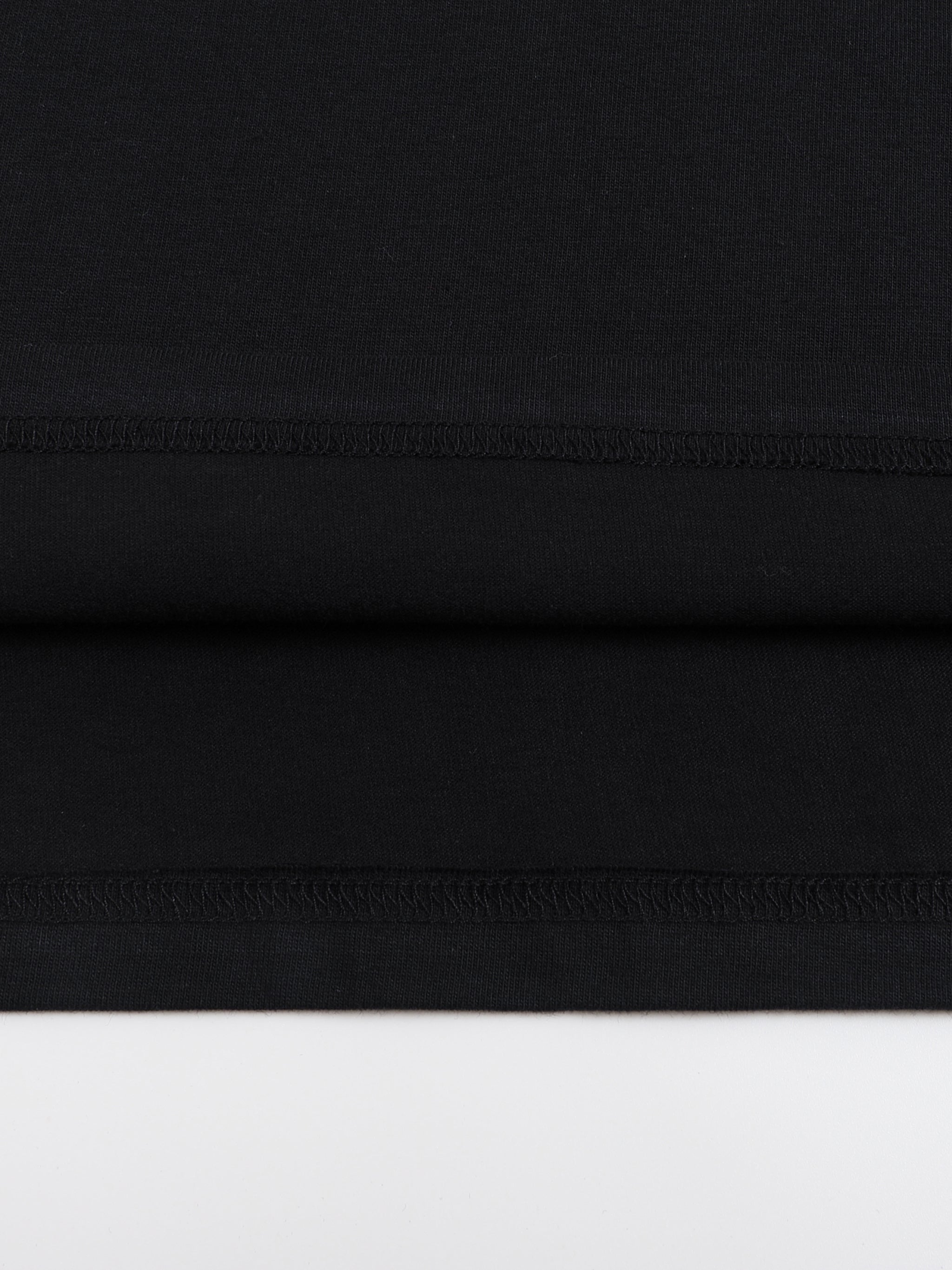 Heavyweight 100% Cotton Drop Shoulder Long Sleeve Shirt - 270gsm