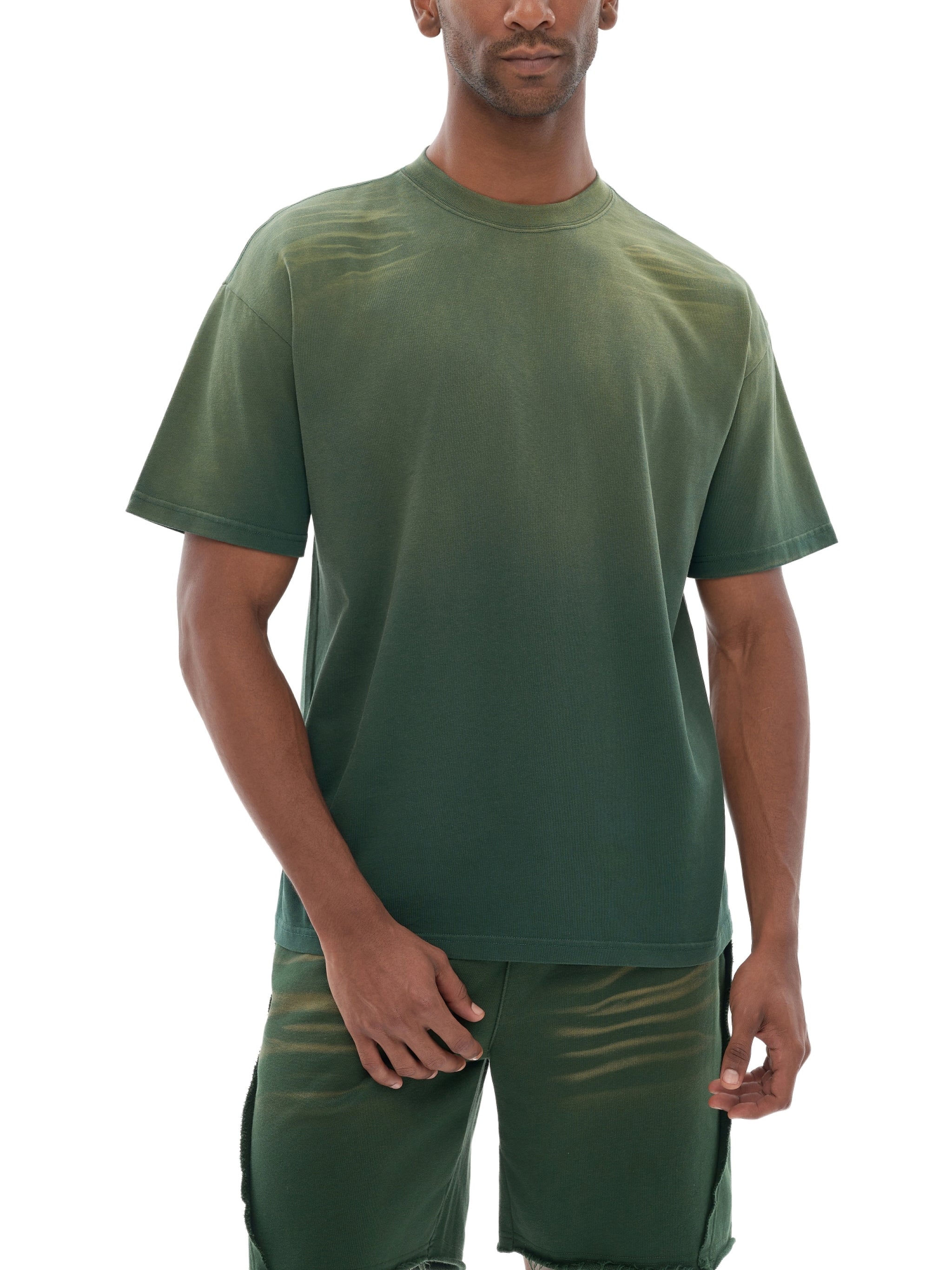 Vintage Washed Gradient T-Shirt - 250 GSM