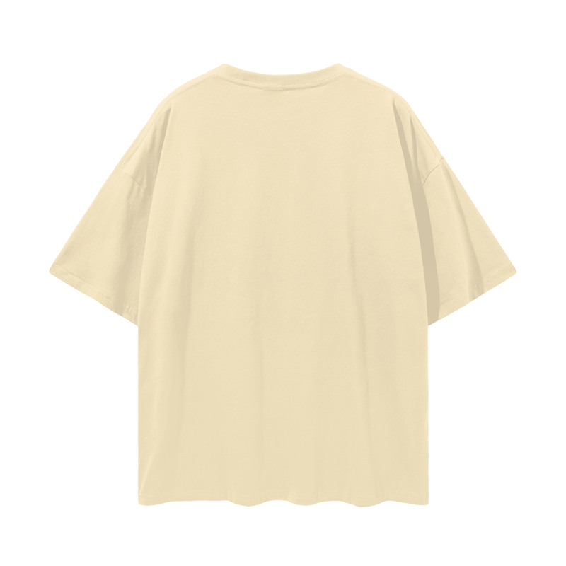 Oversize Deep Drop Shoulder Tee - 190 GSM