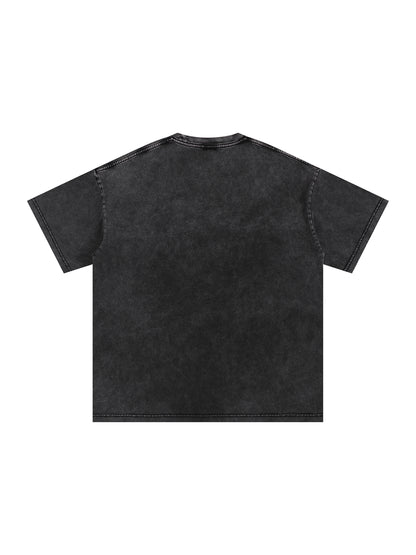 Acid Wash Oversize T-Shirt - 250 GSM