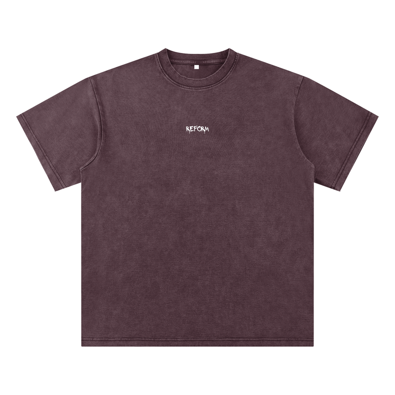 Bamboo Slub Snow Washed T-Shirt