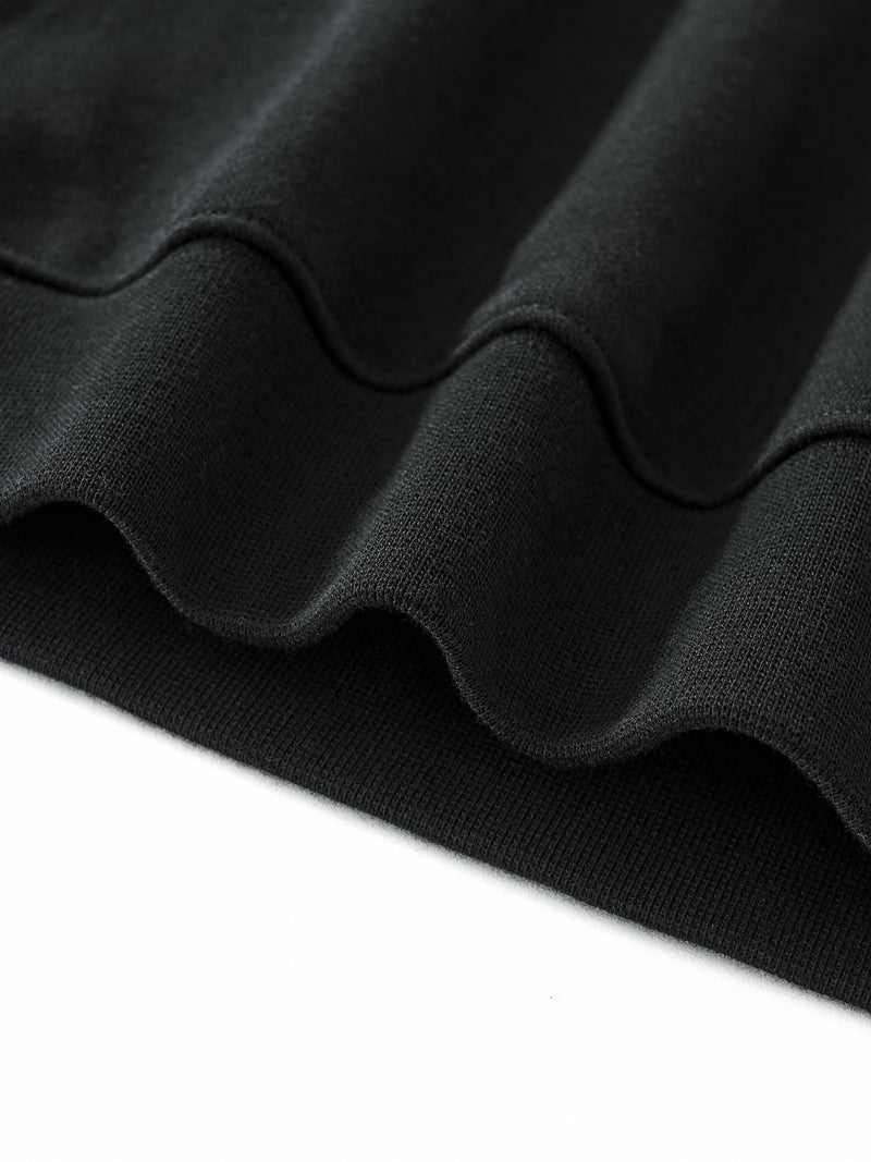 Big Hood Half-Zip Fleece Hoodie