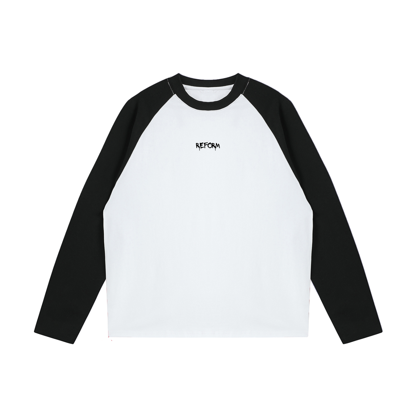 Color-Blocked Raglan Long-Sleeve T-Shirt