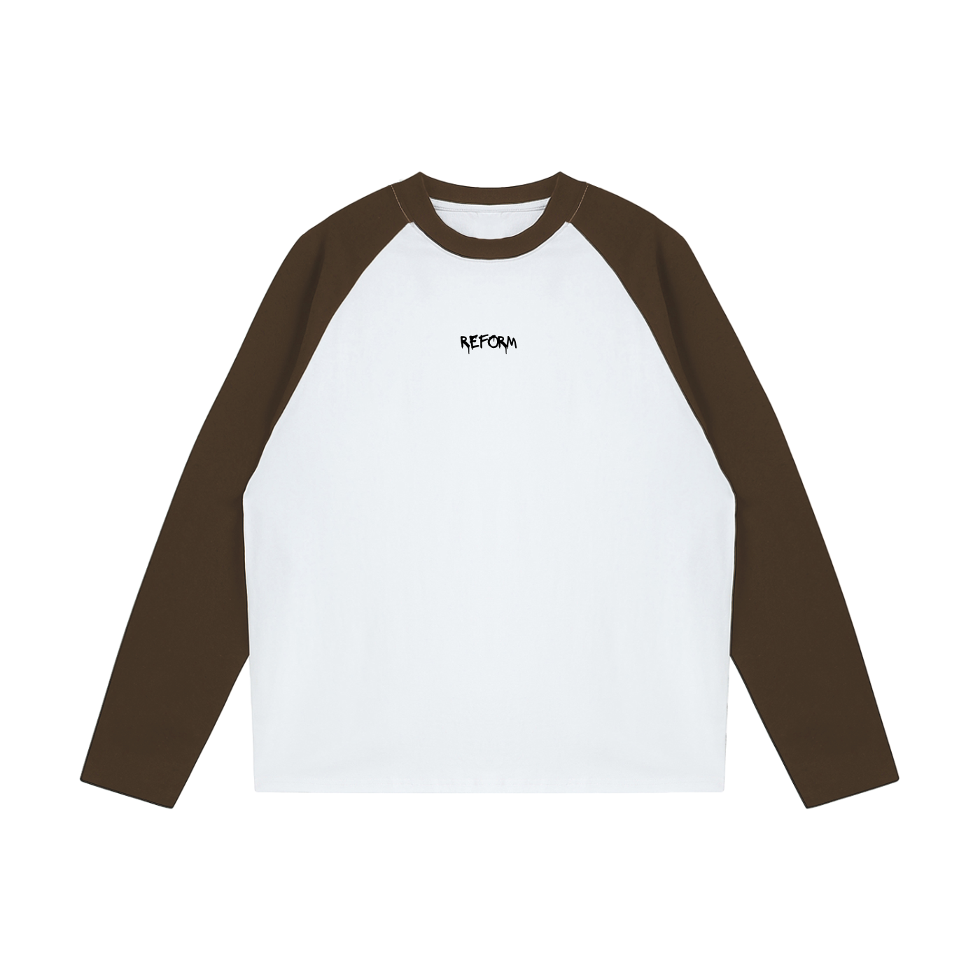 Color-Blocked Raglan Long-Sleeve T-Shirt