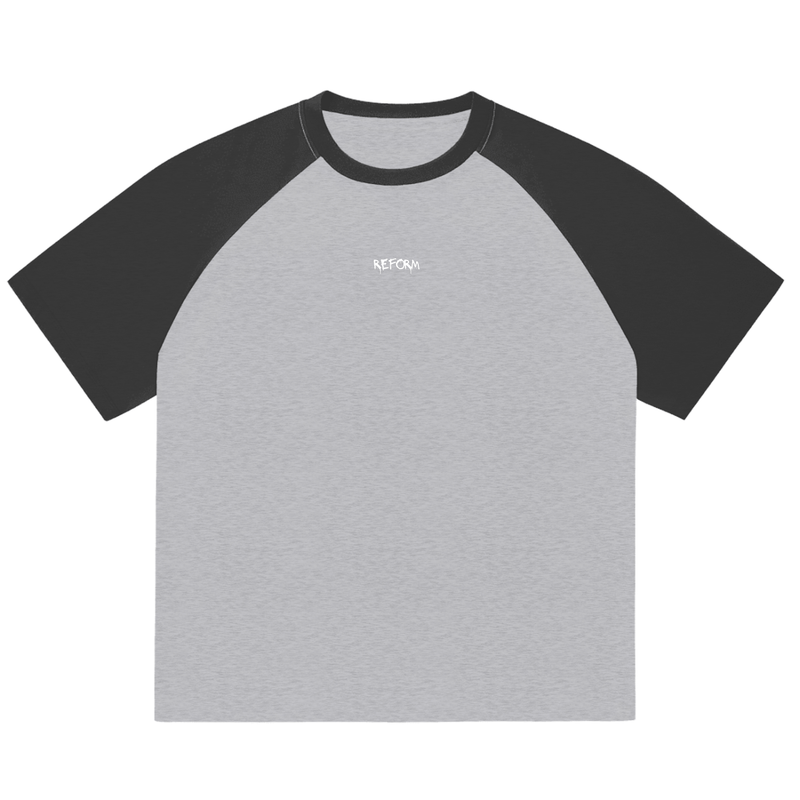 Color-Blocked Raglan Sleeve T-shirt