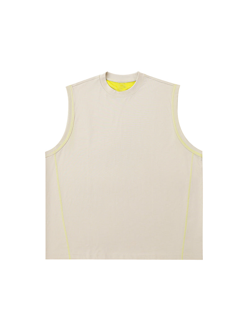 Contrast Panel Cooling Performance Tank Top