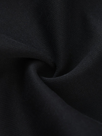 Contrast Trim Raglan Varsity Jacket