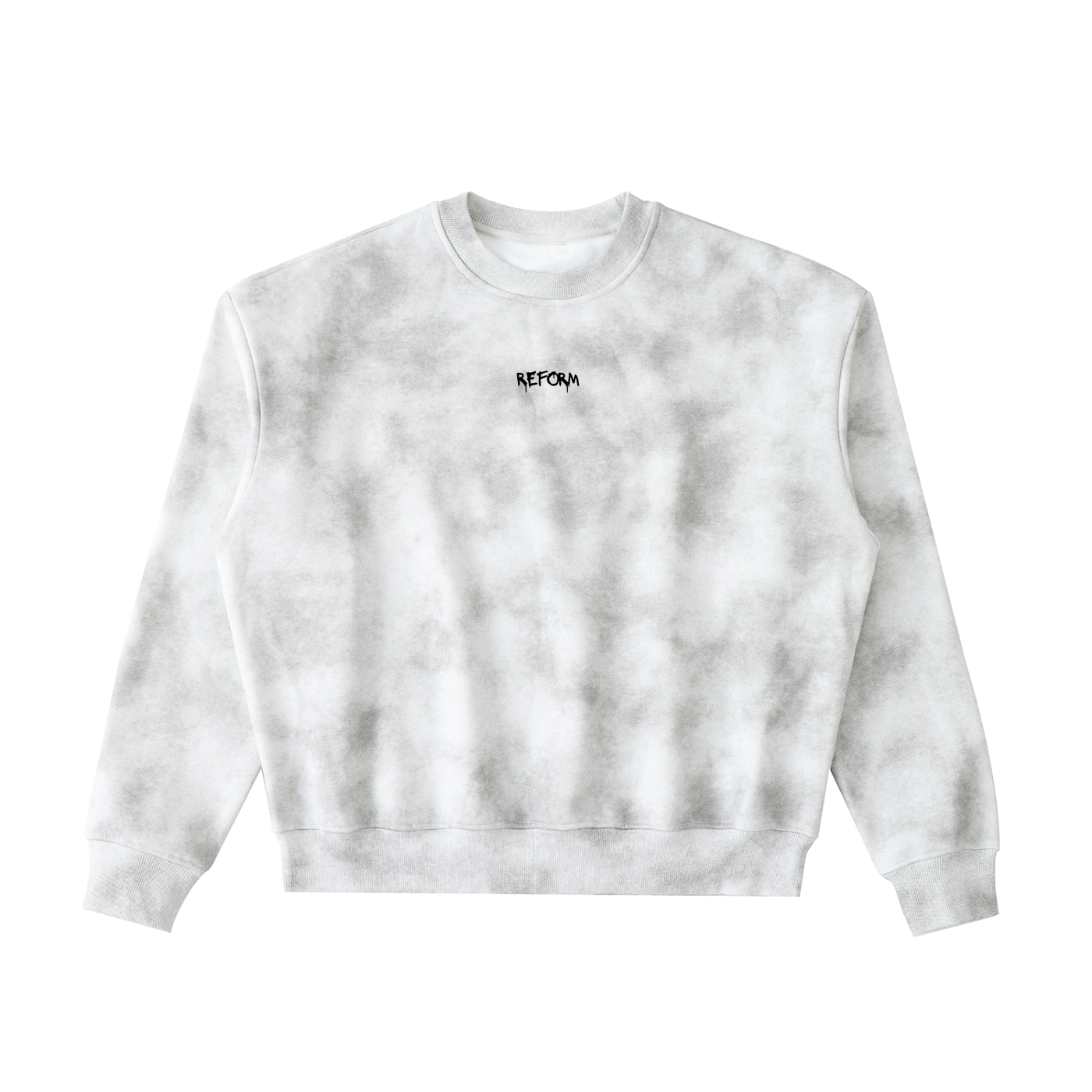 Dirty Washed Boxy Fleeced Sweatshirt