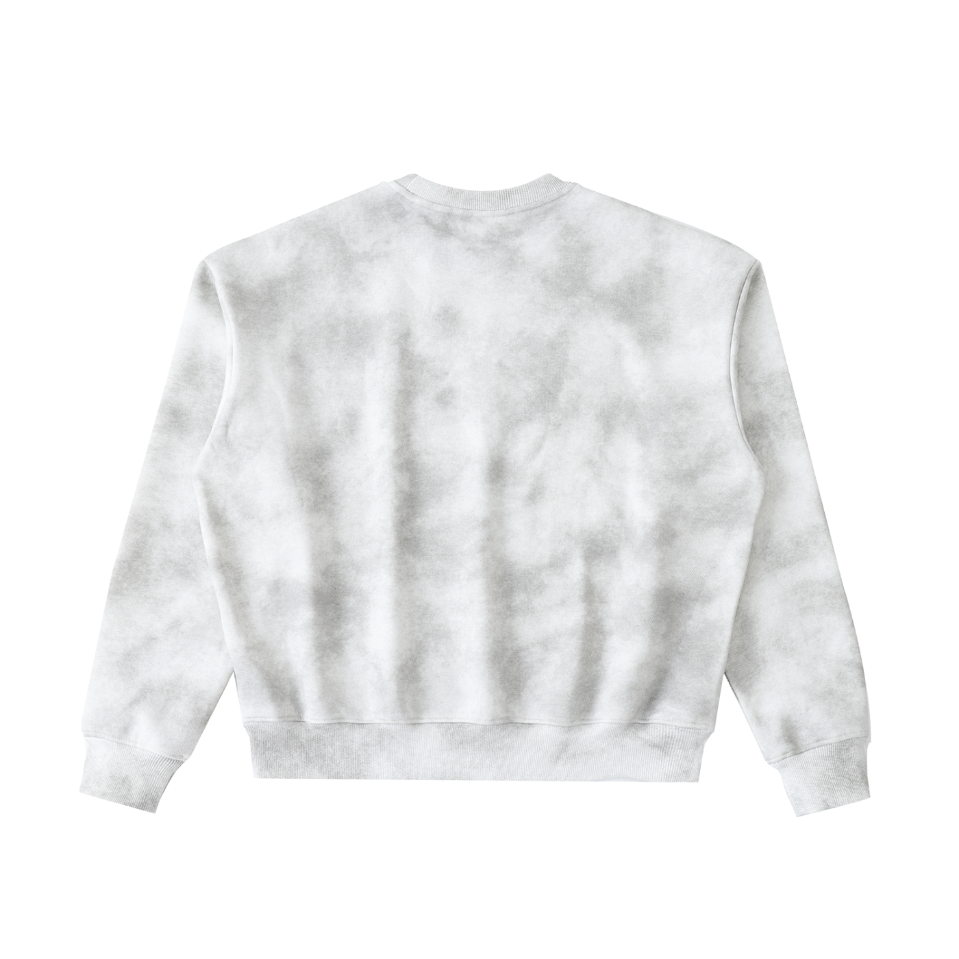 Dirty Washed Boxy Fleeced Sweatshirt