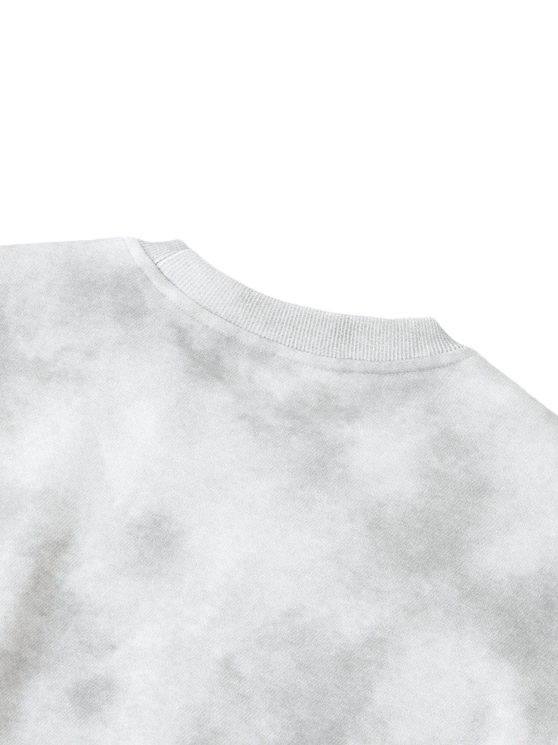 Dirty Washed Boxy Fleeced Sweatshirt