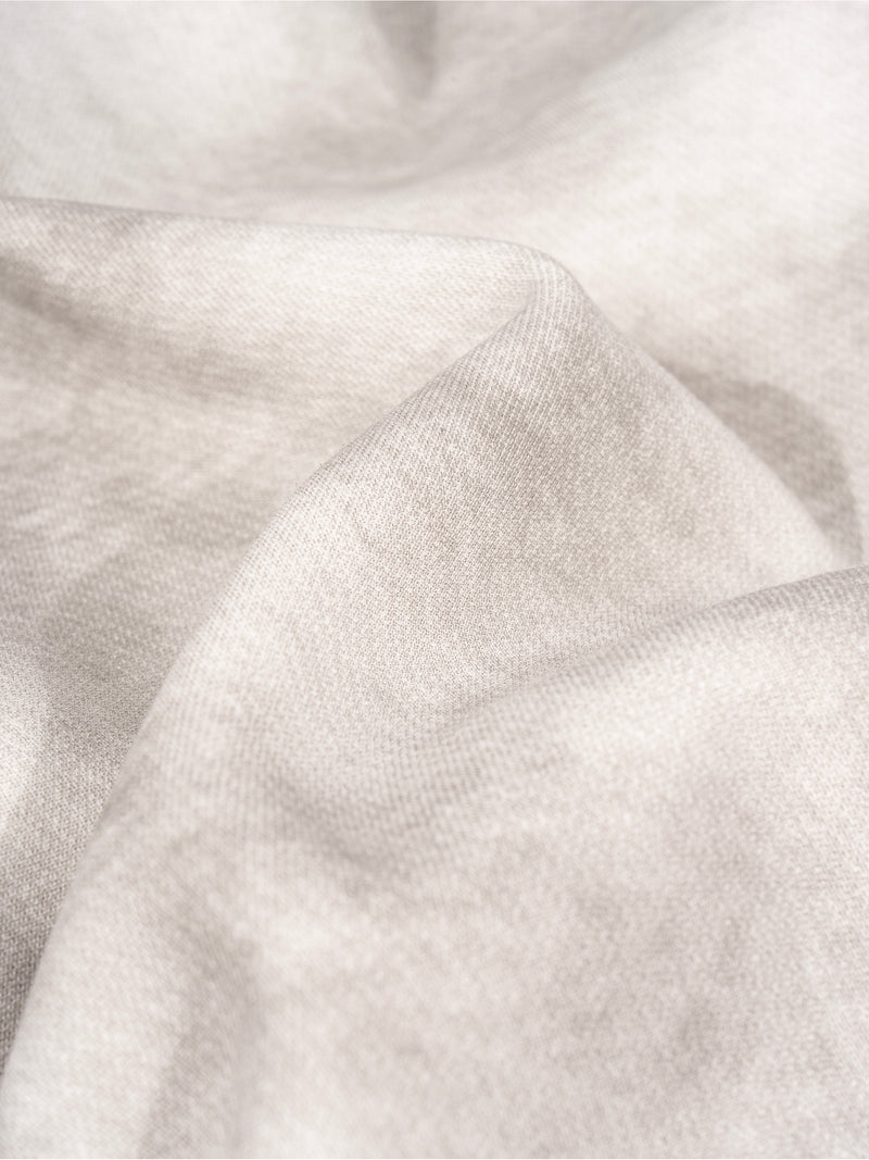 Dirty Washed Boxy Zip-up Fleece Hoodie