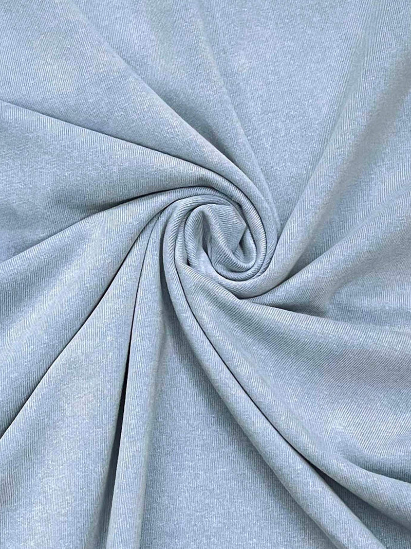 Double Neckline Scattered T-Shirt - 250 GSM