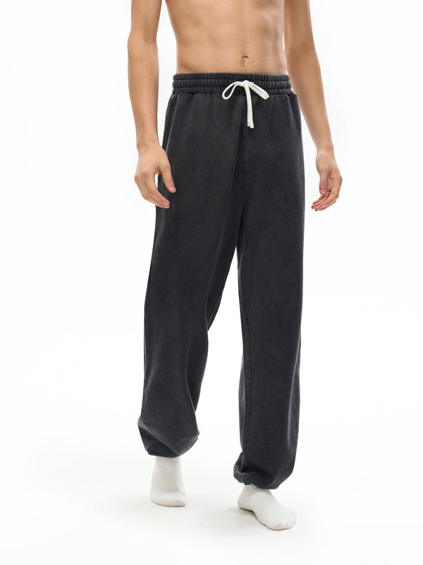 Eco-friendly Enzyme Washed Sweatpants