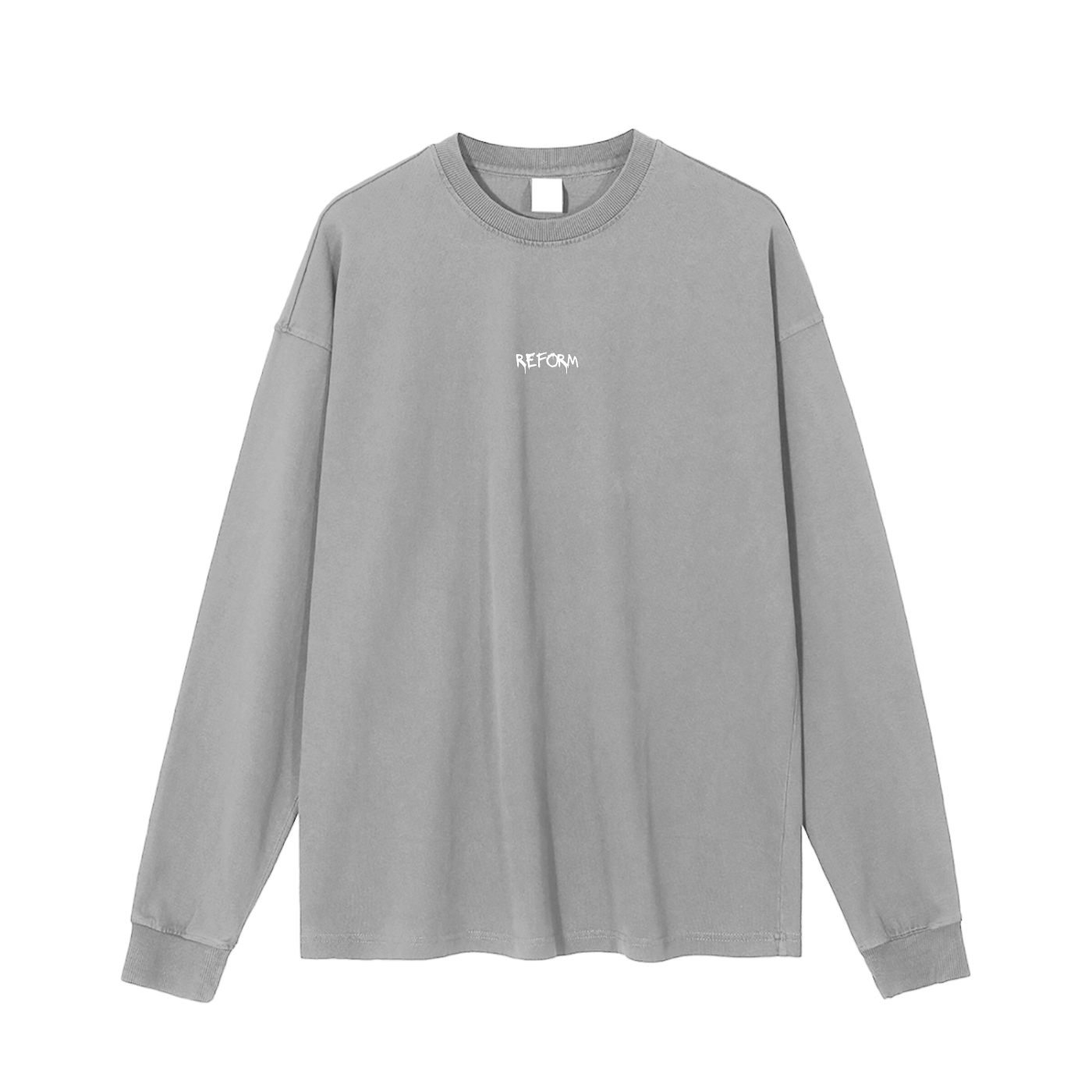 Enzyme Washed Long Sleeve T-shirt