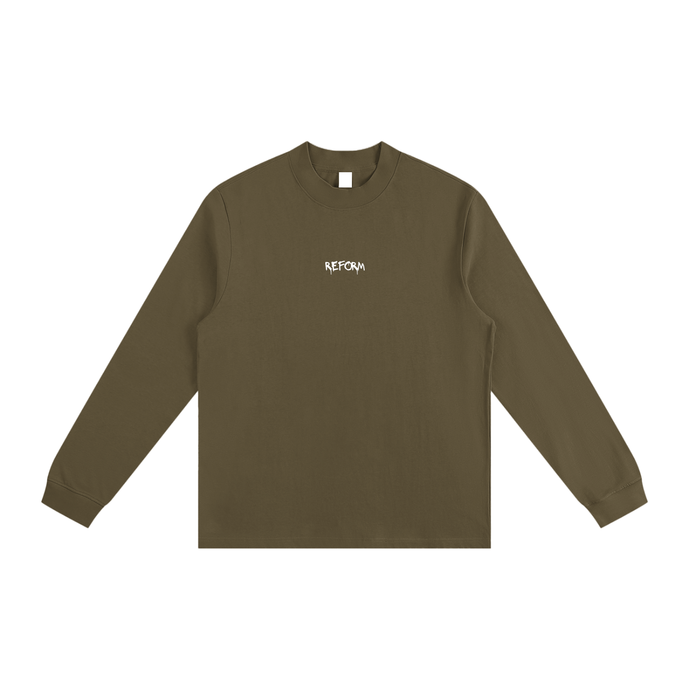 Essential Non-Shrink Mock Neck Sweatshirt