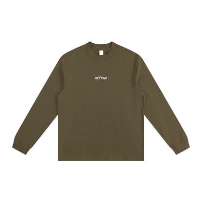 Essential Non-Shrink Mock Neck Sweatshirt