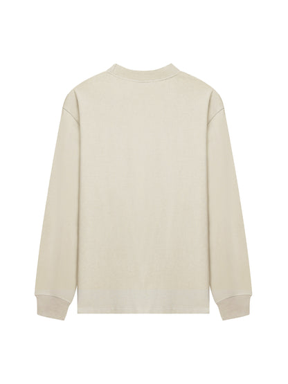 Essential Non-Shrink Mock Neck Sweatshirt