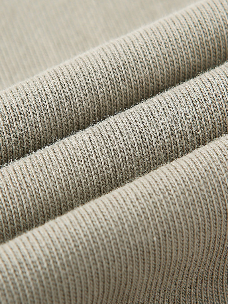 Essential Non-Shrink Mock Neck Sweatshirt