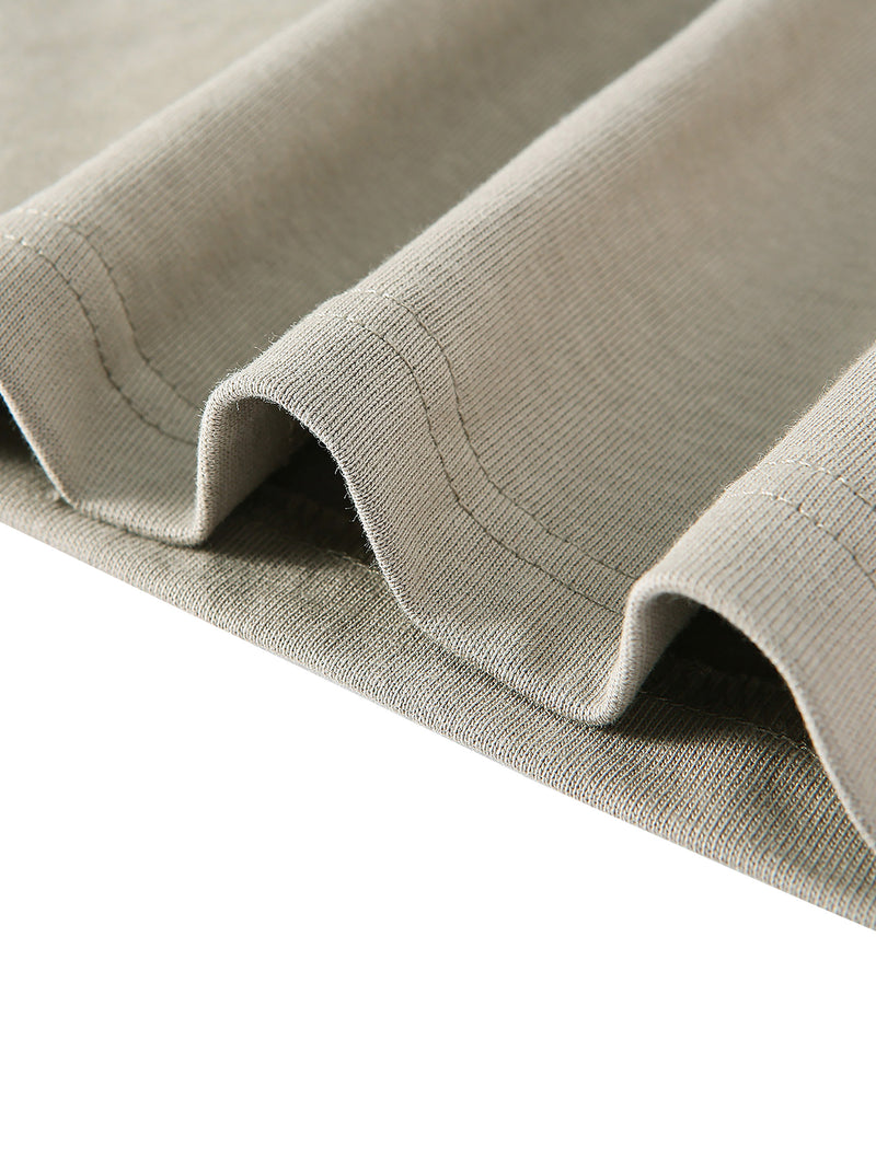 Essential Non-Shrink Mock Neck Sweatshirt