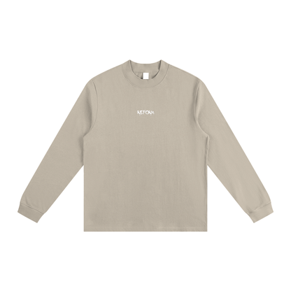 Essential Non-Shrink Mock Neck Sweatshirt