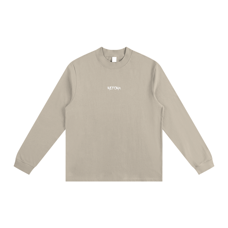 Essential Non-Shrink Mock Neck Sweatshirt
