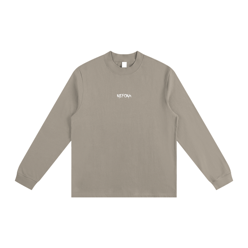 Essential Non-Shrink Mock Neck Sweatshirt