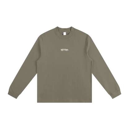Essential Non-Shrink Mock Neck Sweatshirt