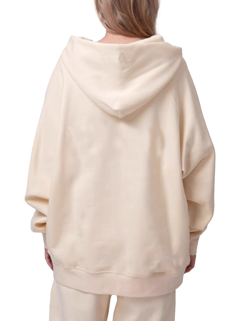 Essential Zip-up Fleece Hoodie