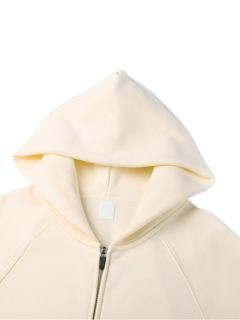 Essential Zip-up Fleece Hoodie