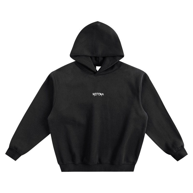 Fleeced Boxy Hoodie