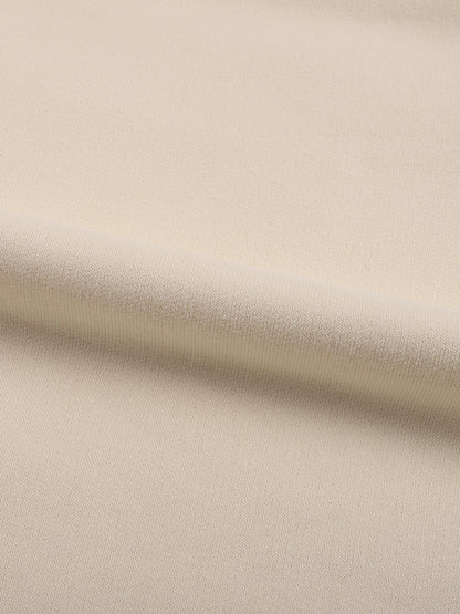 Fleeced High Neck Hoodie