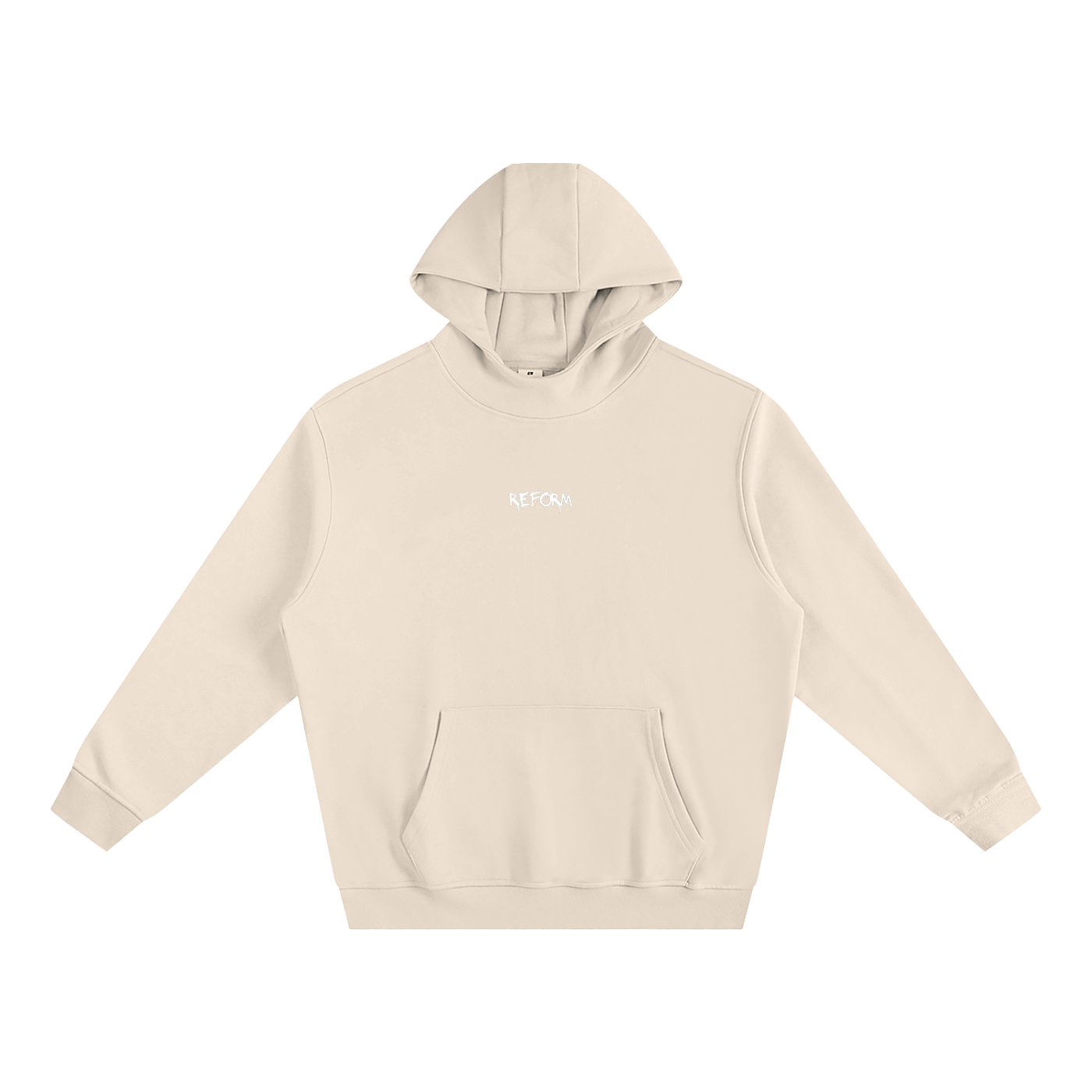 Fleeced High Neck Hoodie
