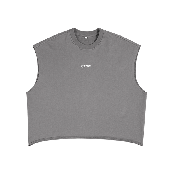French Terry Boxy Tank Top