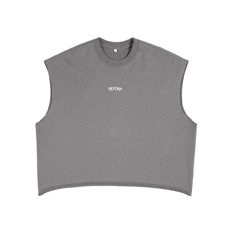 French Terry Boxy Tank Top