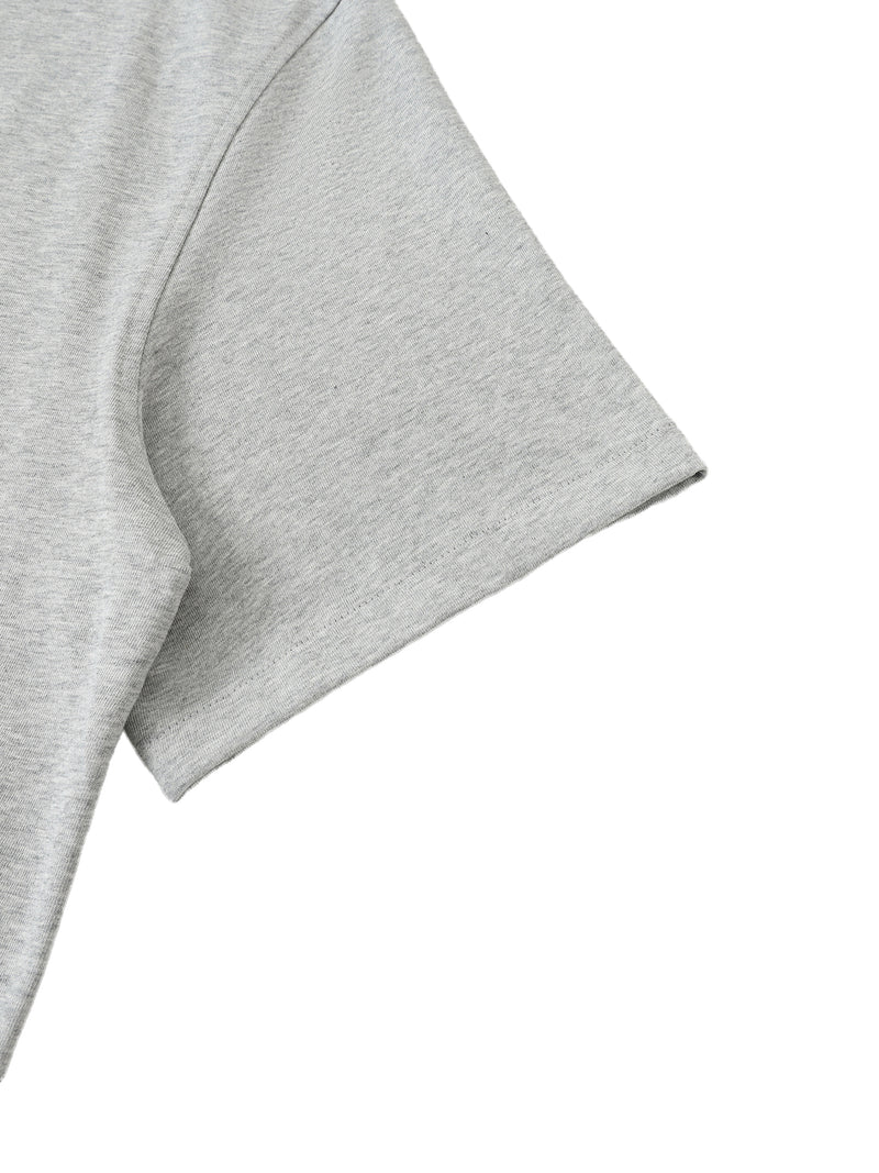 Half-Zip Cotton Polo Shirt